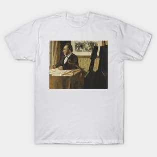 The Cellist Pilet by Edgar Degas T-Shirt